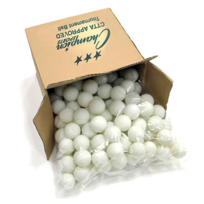 Champion Sports 3 Star Table Tennis Balls – 1 Gross