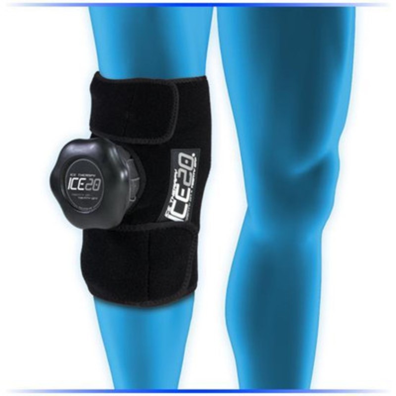 Ice20 Single Knee Compression Wrap