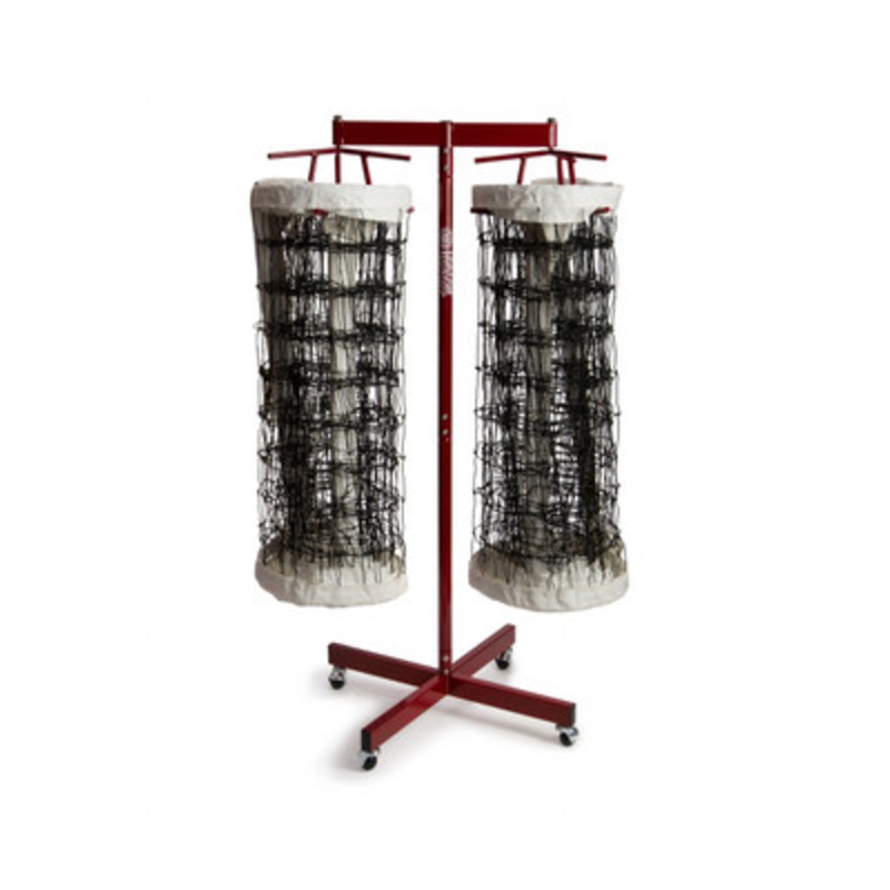 Tandem Sport Double Volleyball Net Storage Rack