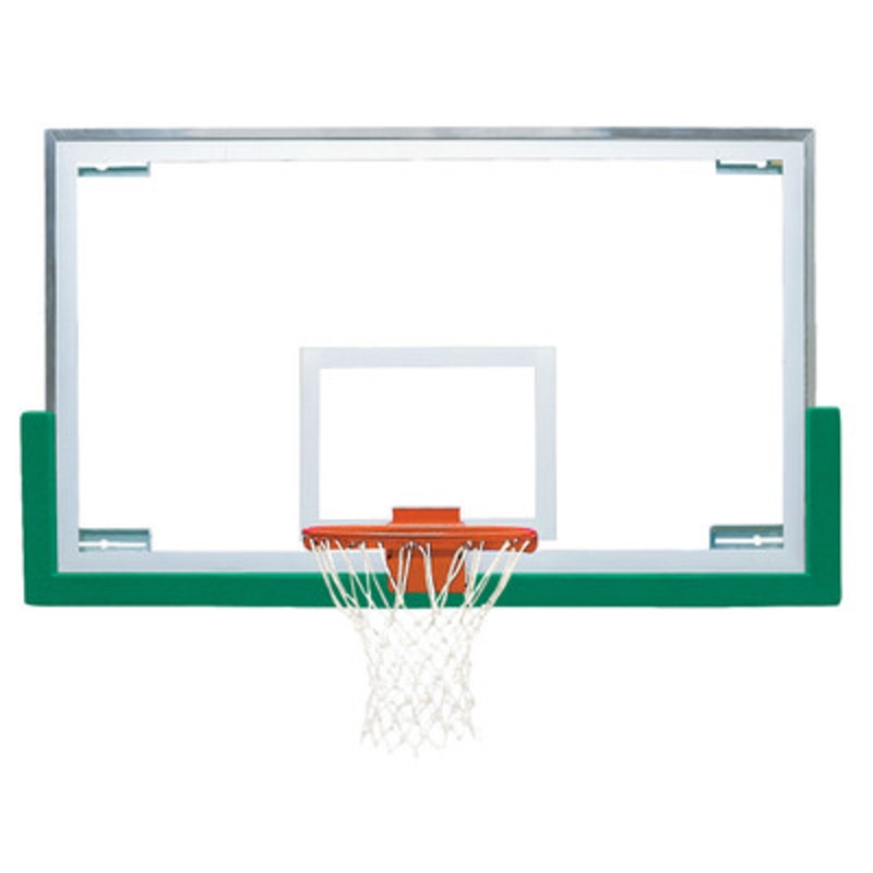 Bison BA42XL Unbreakable 42” x 72 Short Glass Basketball Backboard