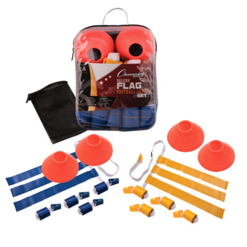 Champion Sports Flag Football and Cone Set