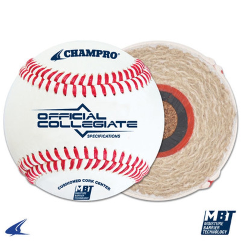 Champro Official Collegiate Flat Seam NCAA Baseballs – DZN