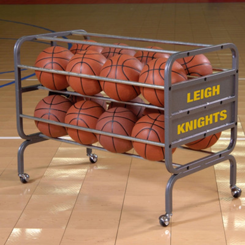 Bison Heavy-Duty Lockable 16 Ball Cart