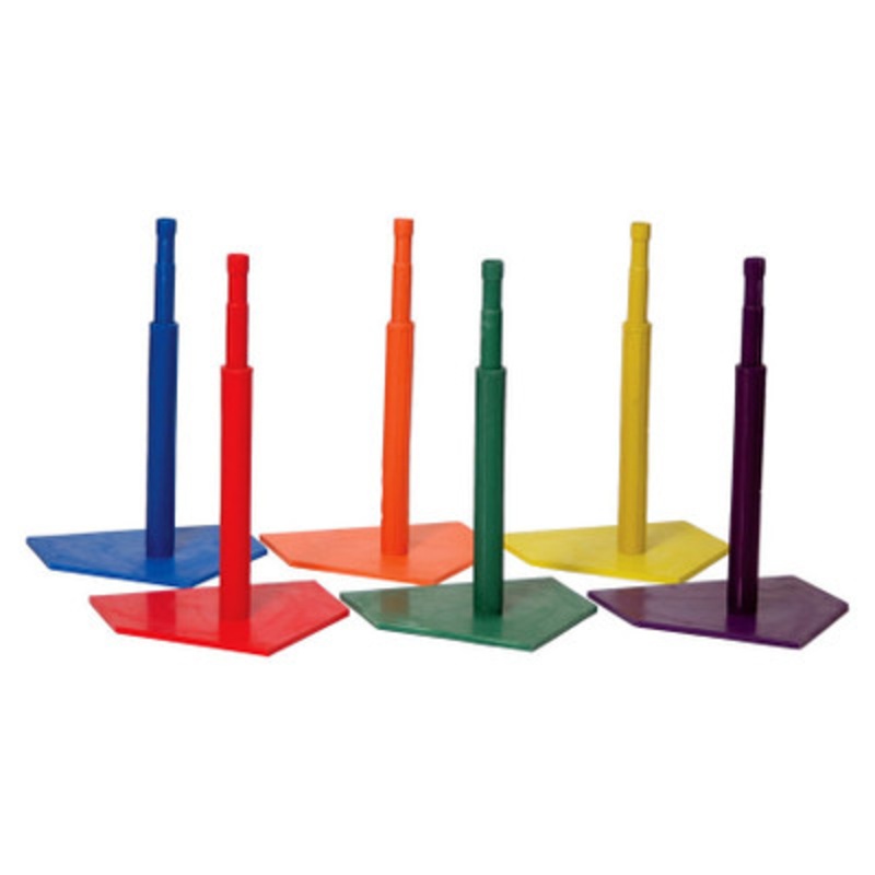 Champion Sport Deluxe Six Color Batting Tee Set