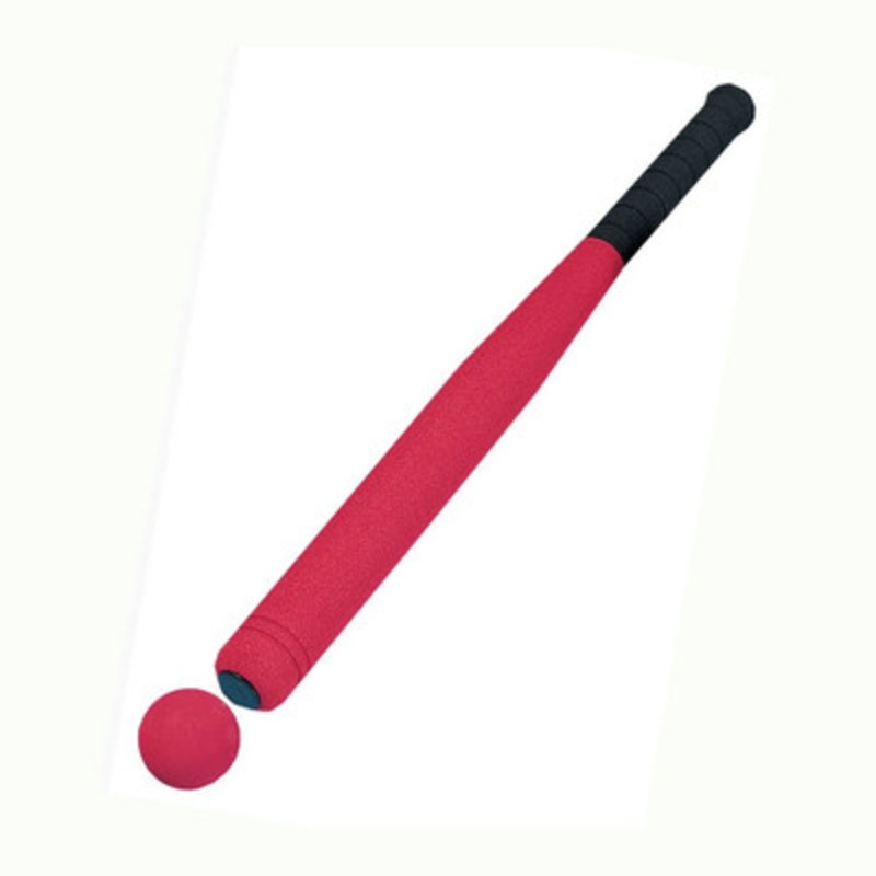 Champion Sports Foam Covered Bat & Ball 24