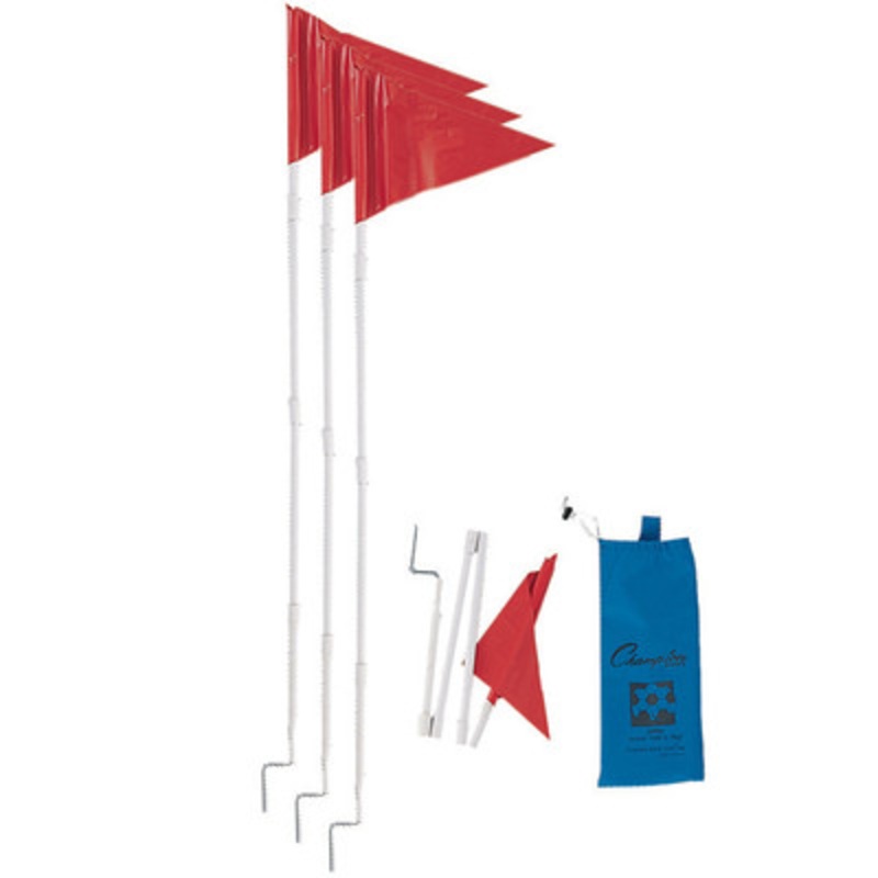 Champion Sports Fold-A-Flag Corner Flag Set