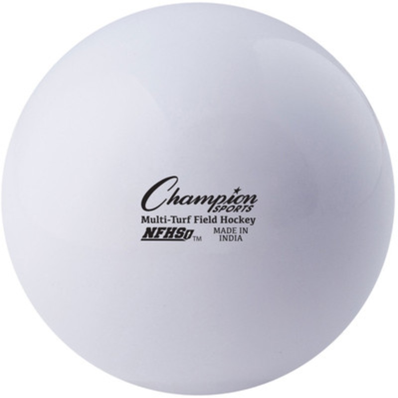 Champion Sports NFHS Approved Field Hockey Balls – White