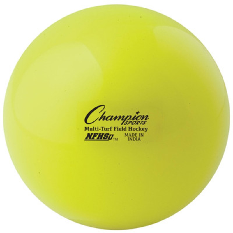 Champion Sports NFHS Approved Field Hockey Balls – Yellow