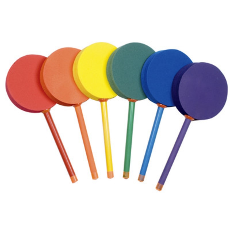Champion Sports Rainbow Foam Paddles