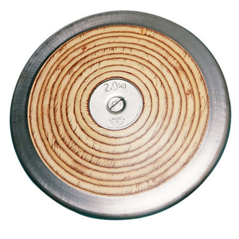 Champion Sports Wood Practice Discus