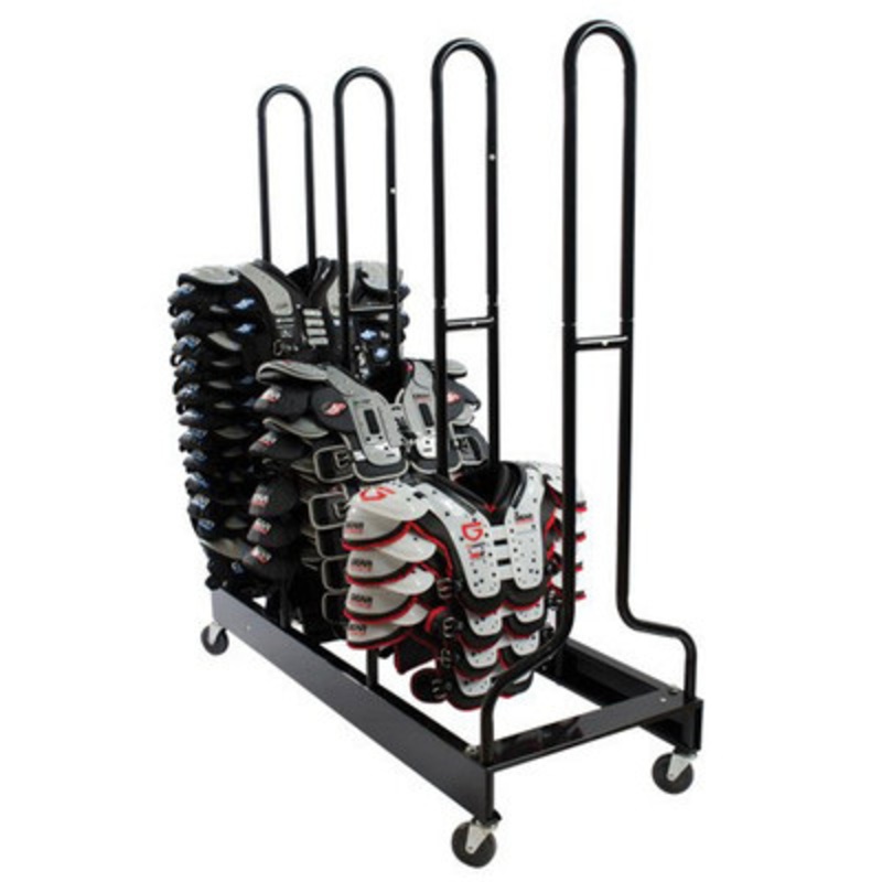 Pro Down Shoulder Pad Rack