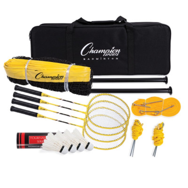 Champion Sports Deluxe Badminton Tournament Set