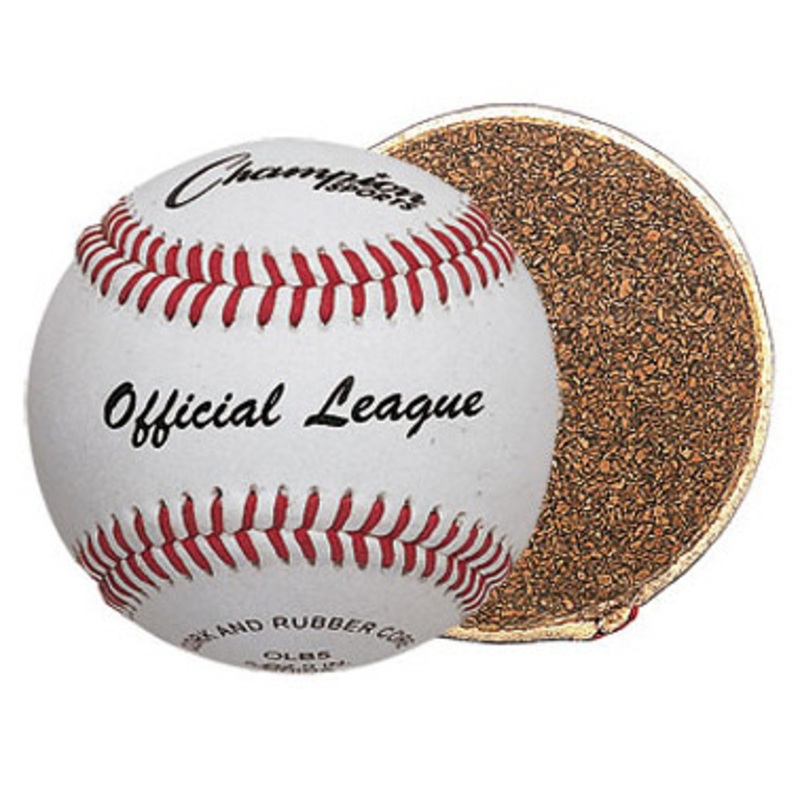 Champion Sports Synthetic Leather Little League Baseballs