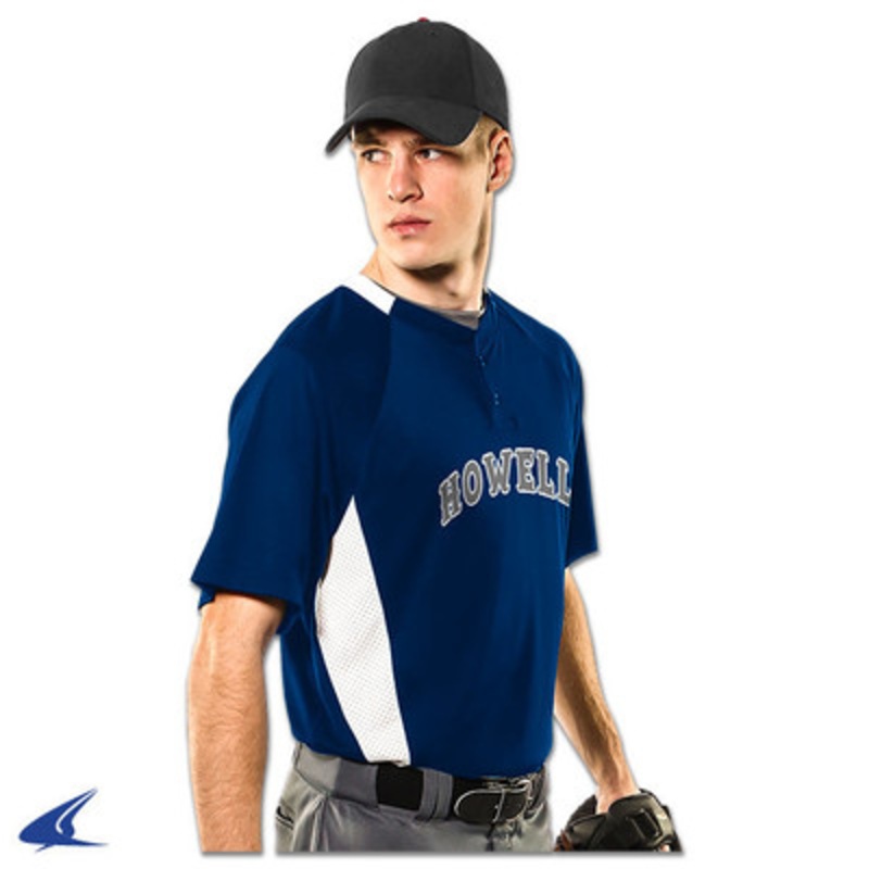 Champro Clean-Up 2-Button Baseball Jersey