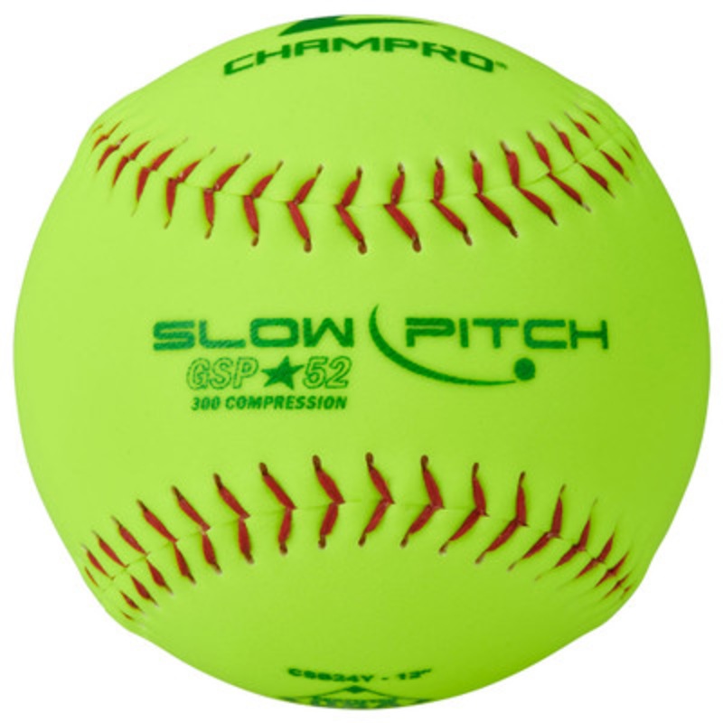 Champro Sports ASA/USA 12 Slowpitch Softballs