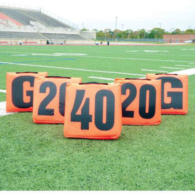 Pro Down Solid Sideline Markers with Handle