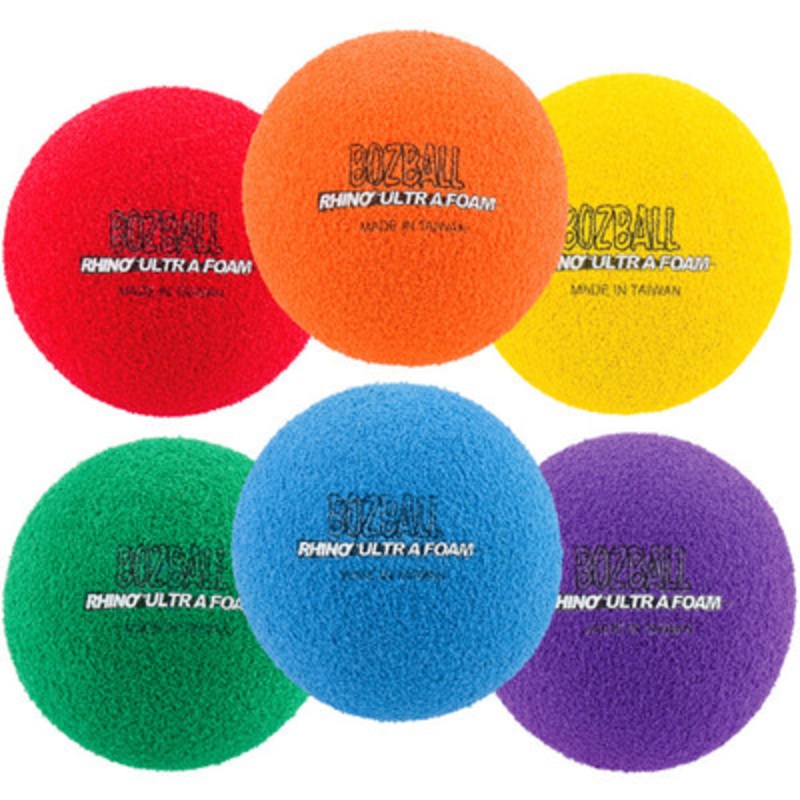 Rhino Foam No-Bounce 3” Foam Balls Set