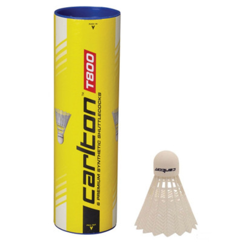 Carlton T800 Shuttlecocks|White – Medium|White – Fast|Yellow – Medium
