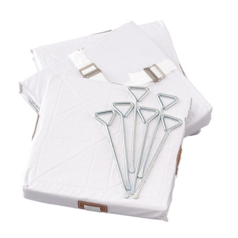 Champion Sports Foam Filled Nylon Cover Baseball Base Set – 14
