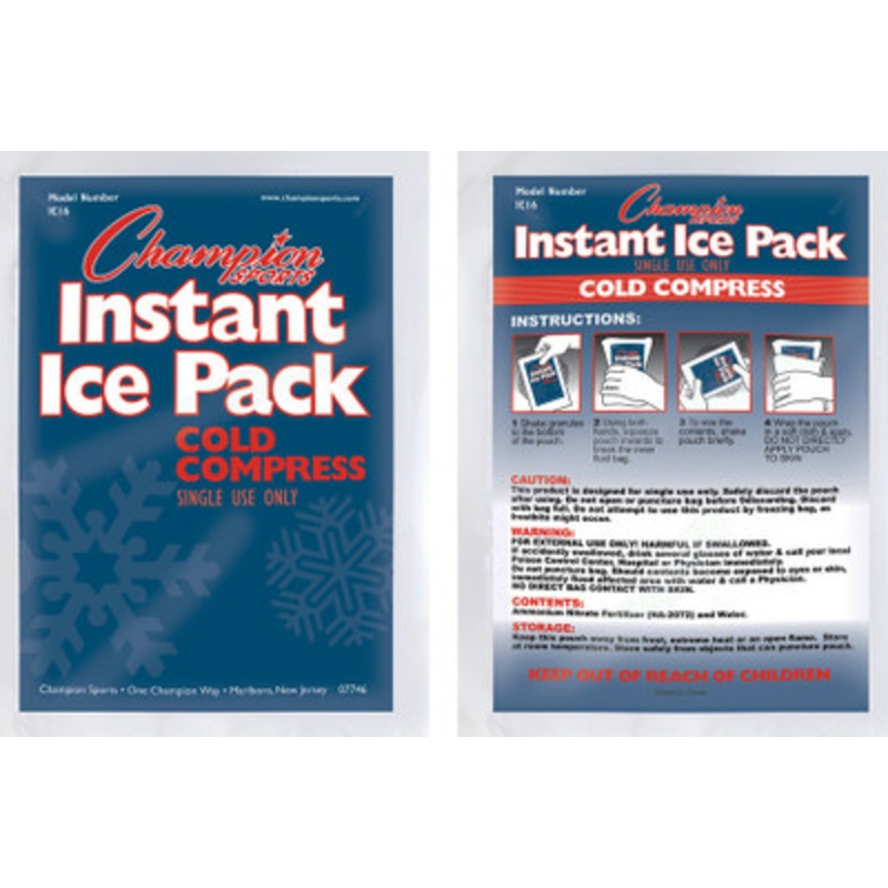 Champion Sports Instant Cold Packs