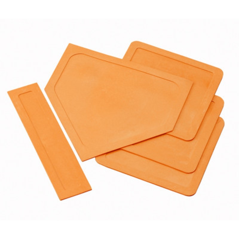 Champion Sports Throw Down Rubber Bases Set
