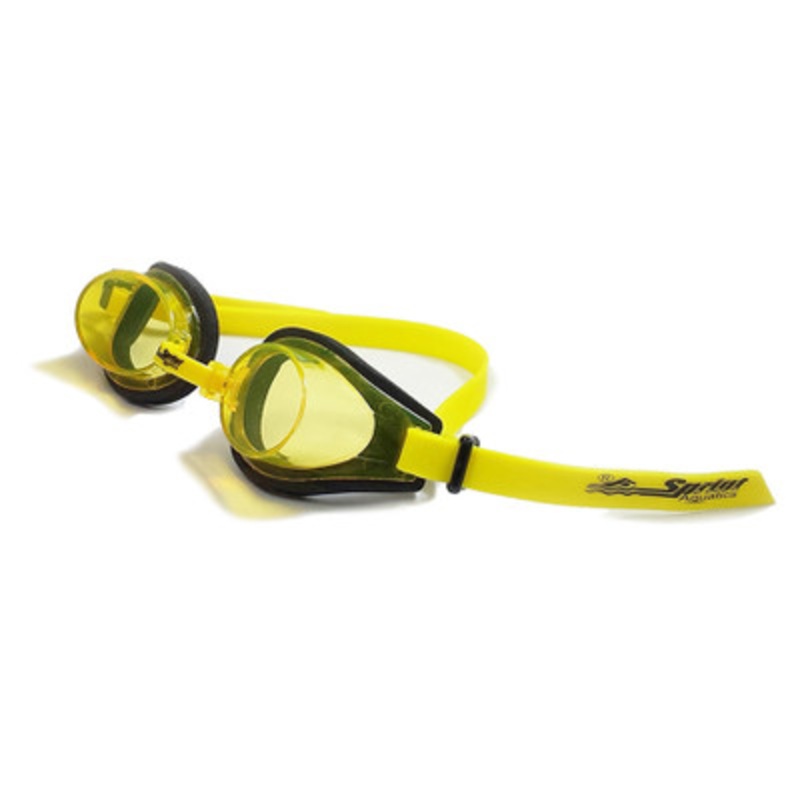 Sprint Deluxe Swim Goggles|Blue|Clear|Smoke|Yellow